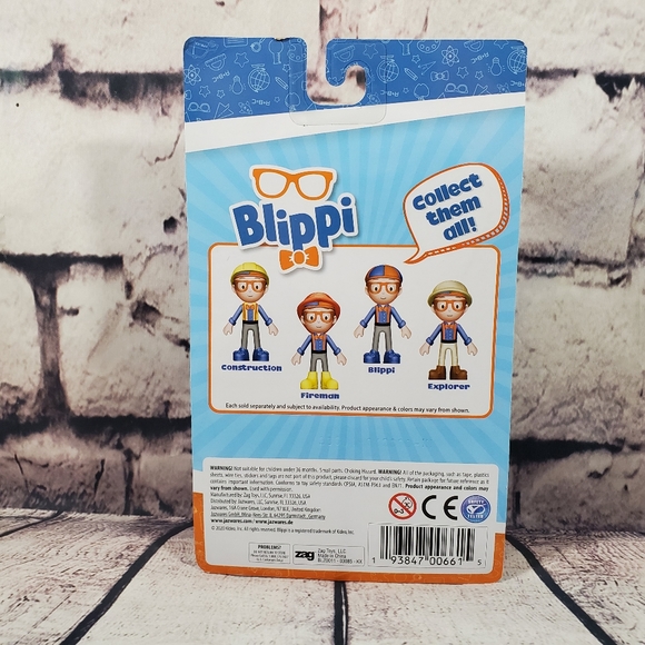 BLIPPI Bendable Action Figure - Picture 2 of 6